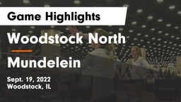Woodstock North  vs Mundelein Game Highlights - Sept. 19, 2022