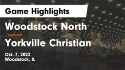 Woodstock North  vs Yorkville Christian Game Highlights - Oct. 7, 2022