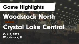 Woodstock North  vs Crystal Lake Central Game Highlights - Oct. 7, 2022