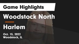 Woodstock North  vs Harlem  Game Highlights - Oct. 15, 2022