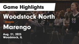 Woodstock North  vs Marengo  Game Highlights - Aug. 21, 2023