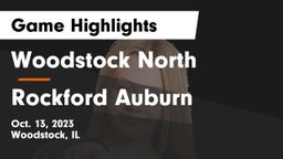 Woodstock North  vs Rockford Auburn Game Highlights - Oct. 13, 2023