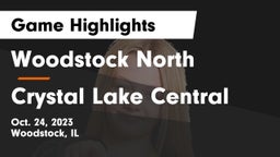 Woodstock North  vs Crystal Lake Central Game Highlights - Oct. 24, 2023