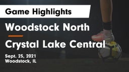 Woodstock North  vs Crystal Lake Central Game Highlights - Sept. 25, 2021