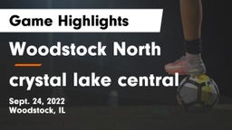 Woodstock North  vs crystal lake central Game Highlights - Sept. 24, 2022