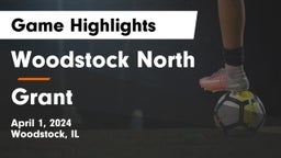 Woodstock North  vs Grant  Game Highlights - April 1, 2024