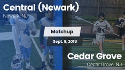Matchup: Central vs. Cedar Grove  2018