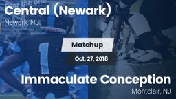 Matchup: Central vs. Immaculate Conception  2018