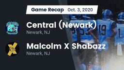 Recap: Central (Newark)  vs. Malcolm X Shabazz   2020