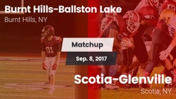 Matchup: Burnt Hills-Ballston vs. Scotia-Glenville  2017