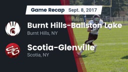 Recap: Burnt Hills-Ballston Lake  vs. Scotia-Glenville  2017