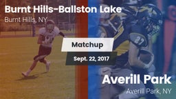 Matchup: Burnt Hills-Ballston vs. Averill Park  2017