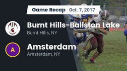 Recap: Burnt Hills-Ballston Lake  vs. Amsterdam  2017