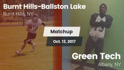 Matchup: Burnt Hills-Ballston vs. Green Tech  2017