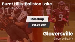 Matchup: Burnt Hills-Ballston vs. Gloversville  2017