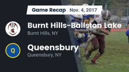 Recap: Burnt Hills-Ballston Lake  vs. Queensbury  2017