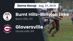 Recap: Burnt Hills-Ballston Lake  vs. Gloversville  2018