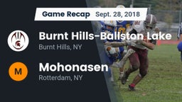 Recap: Burnt Hills-Ballston Lake  vs. Mohonasen  2018