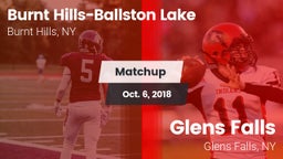 Matchup: Burnt Hills-Ballston vs. Glens Falls  2018