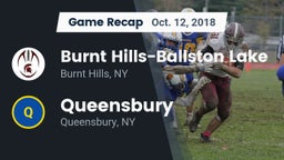 Recap: Burnt Hills-Ballston Lake  vs. Queensbury  2018