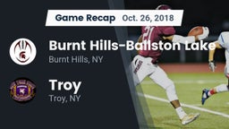 Recap: Burnt Hills-Ballston Lake  vs. Troy  2018