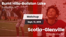 Matchup: Burnt Hills-Ballston vs. Scotia-Glenville  2019