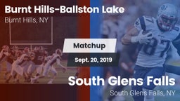 Matchup: Burnt Hills-Ballston vs. South Glens Falls  2019