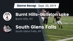 Recap: Burnt Hills-Ballston Lake  vs. South Glens Falls  2019