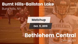 Matchup: Burnt Hills-Ballston vs. Bethlehem Central  2019