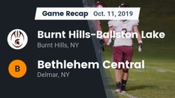 Recap: Burnt Hills-Ballston Lake  vs. Bethlehem Central  2019