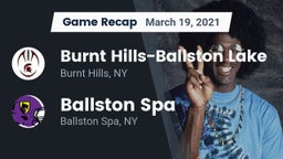 Recap: Burnt Hills-Ballston Lake  vs. Ballston Spa  2021