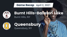 Recap: Burnt Hills-Ballston Lake  vs. Queensbury  2021