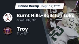 Recap: Burnt Hills-Ballston Lake  vs. Troy  2021