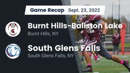Recap: Burnt Hills-Ballston Lake  vs. South Glens Falls  2022