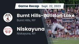 Recap: Burnt Hills-Ballston Lake  vs. Niskayuna  2023