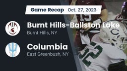 Recap: Burnt Hills-Ballston Lake  vs. Columbia  2023