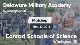 Matchup: Delaware Military Ac vs. Conrad Schools of Science 2016