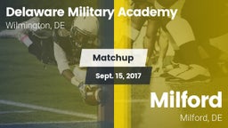 Matchup: Delaware Military Ac vs. Milford  2017