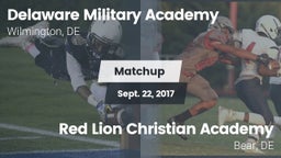 Matchup: Delaware Military Ac vs. Red Lion Christian Academy 2017