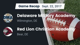 Recap: Delaware Military Academy  vs. Red Lion Christian Academy 2017