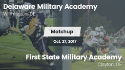 Matchup: Delaware Military Ac vs. First State Military Academy 2017