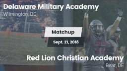 Matchup: Delaware Military Ac vs. Red Lion Christian Academy 2018
