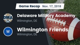 Recap: Delaware Military Academy  vs. Wilmington Friends  2018