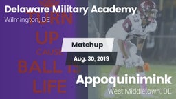 Matchup: Delaware Military Ac vs. Appoquinimink  2019