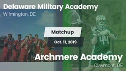 Matchup: Delaware Military Ac vs. Archmere Academy  2019