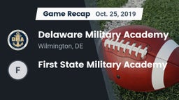 Recap: Delaware Military Academy  vs. First State Military Academy 2019