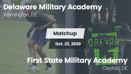 Matchup: Delaware Military Ac vs. First State Military Academy 2020