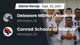Recap: Delaware Military Academy  vs. Conrad Schools of Science 2021