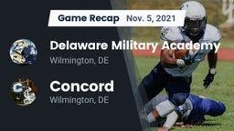 Recap: Delaware Military Academy  vs. Concord  2021