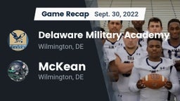 Recap: Delaware Military Academy  vs. McKean  2022